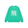 MLB FW22 New York Yankees Einfarbiges Logo-Print Sport-Rundhals-Sweatshirt Unisex-Sweatshirt Grün 3AMTM0124-50GNS