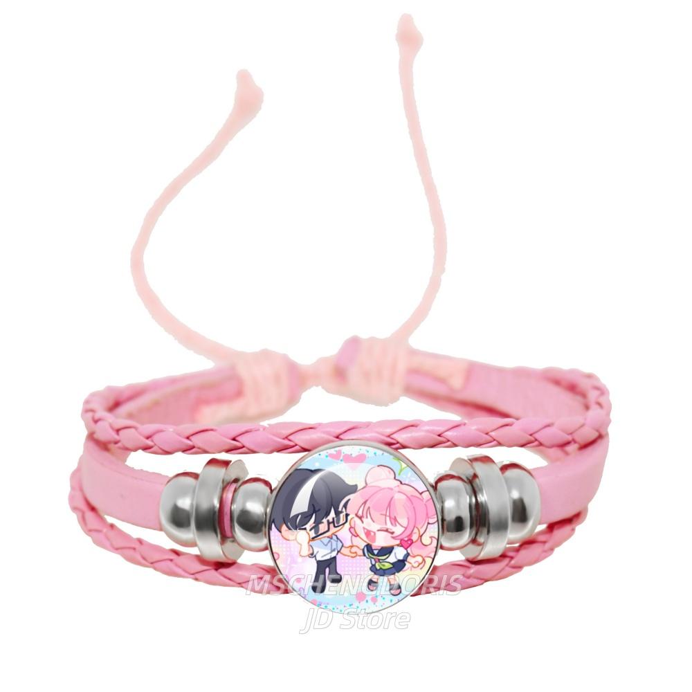 

Anime You And I Are Polar Opposites Bracelet Anime Leather Bangle Bracelet Accessories Fans Charm Jewelry Gift