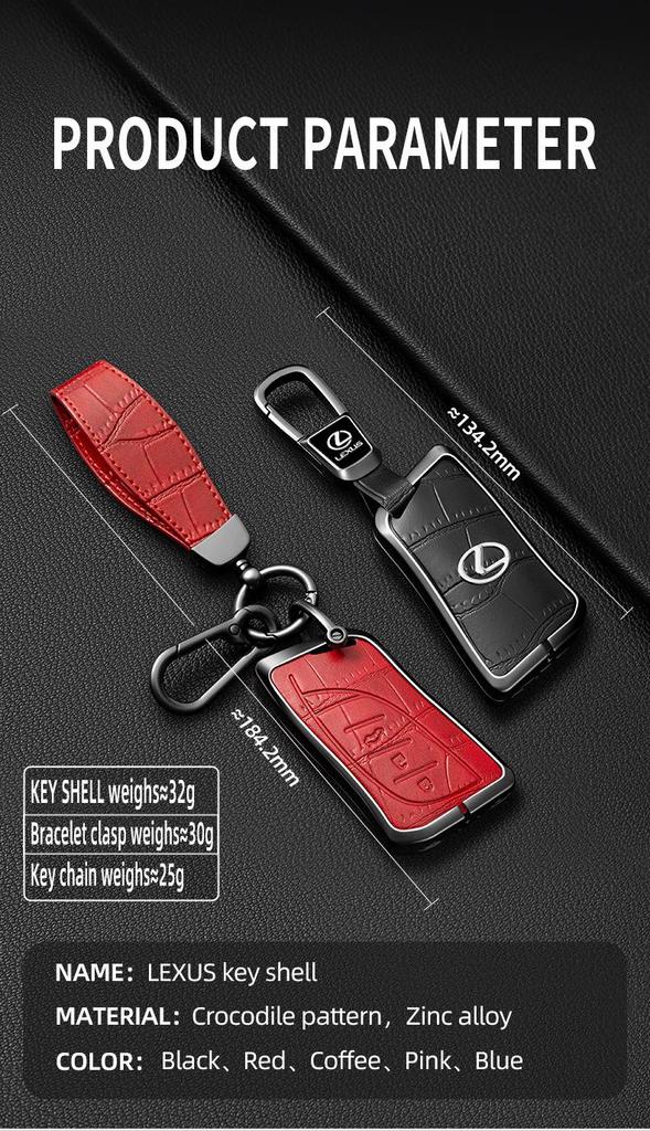 Lexus ES & NX Key Cover: Compatible with ES200, ES300H, RX300, NX260, NX200, RX350H Models.
