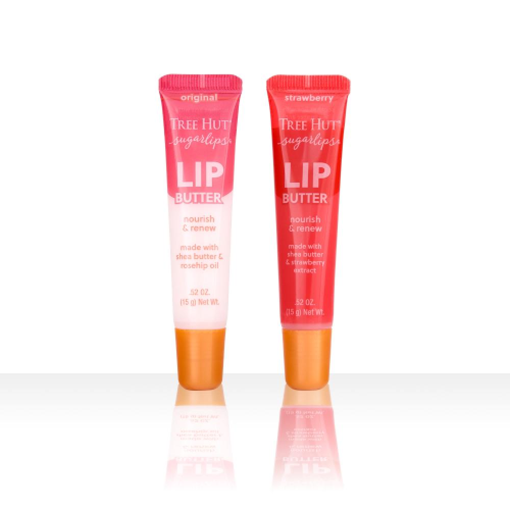 

Tree Hut Цукровий бальзам для губ Sugar Lips 15г + 15г Оберіть 2 з 3 типів strawberry/strawberry
