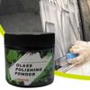 Autoglas Reparaturpulver 80g Hochleistungs-Poliermittel für starken Ölfilm Professionelles Pulver zum Entfernen von Kratzern auf der Windschutzscheibe
