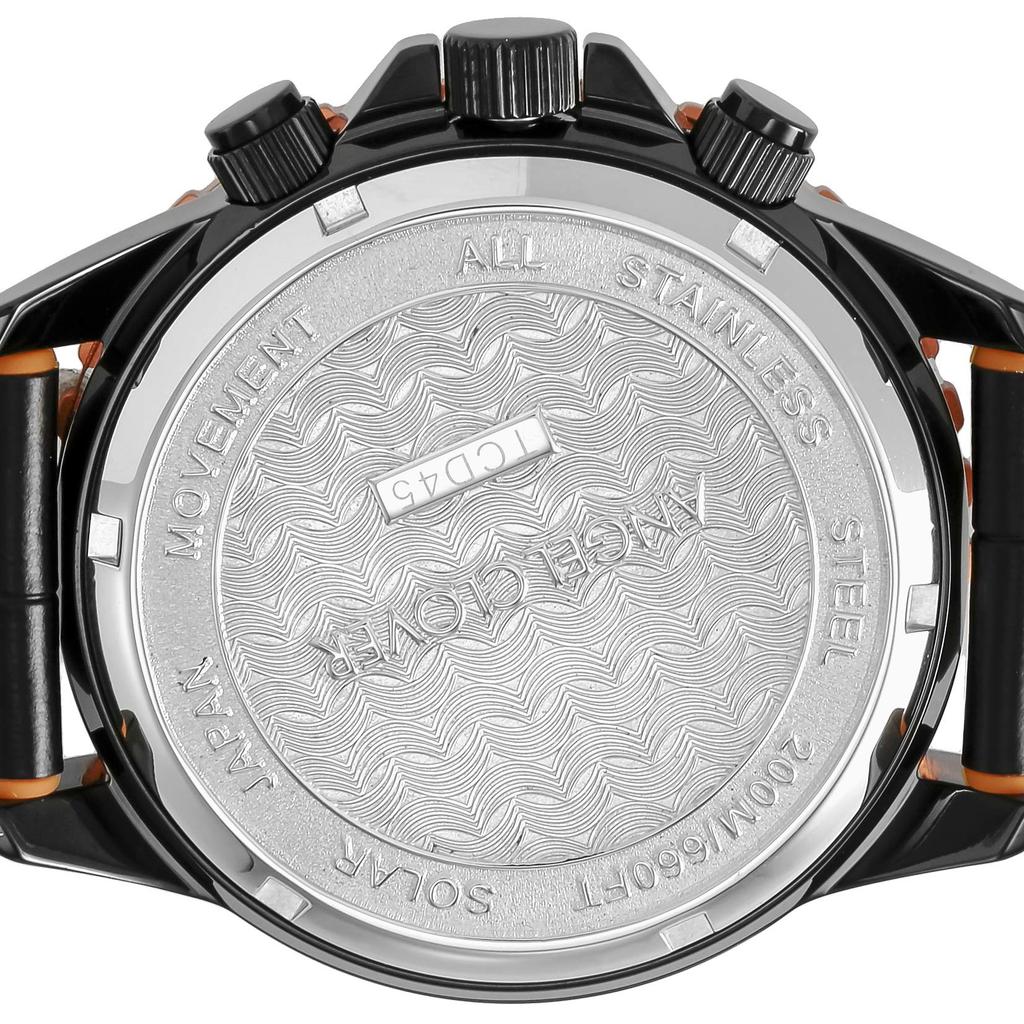 Angel Clover Timecraft Diver Black Watch TCD45BK-BK Men's