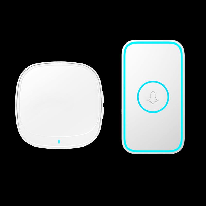 Smart USB Wireless Doorbell with Long-Range Remote Control and Call Button for Elderly Patients