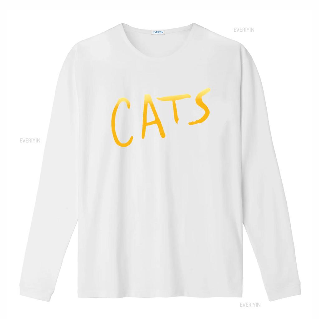Cats Broadway Musical Show Unisexs Black T Shirt Size S To 3xl Vintage Washed Breathable Homme Slightly Graphic Comfortable Soft
