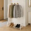Shelf Metal Hanger Stable Durable Standing Hall Wardrobe