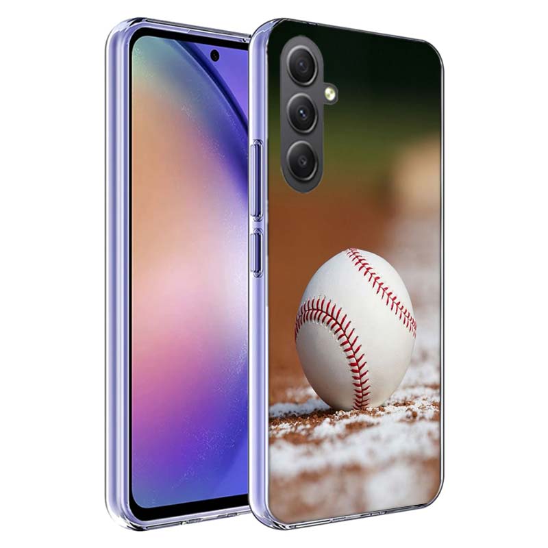 Baseball Cover For Samsung A54 A34 A24 A14 A53 A33 A23 A13 A52S A32 A22 A12 Phone Galaxy A03 A04 A02S A42 A73 TPU Case