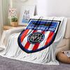 1PC Sunderland Association Football Club Patterned Flannel Blanket Suitable For All Seasons for Home Decor Warmth and Comfort Gifts Holiday Present