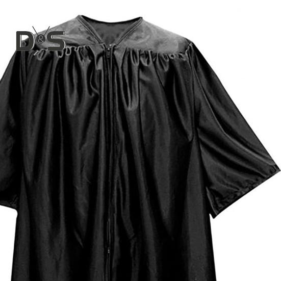 1 Set Unisex Kinder Abschlussrobe Hut Set Frontreißverschluss Lose Quaste Jahresschild Schüler Kindergarten Abschlusszeremonie Talar Kappe Quaste Set