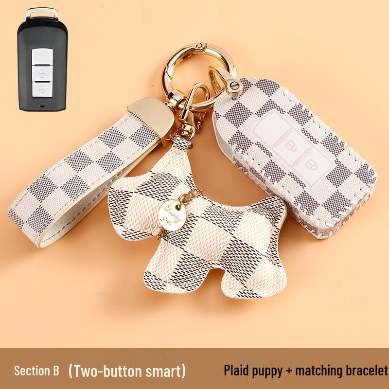 High-End Key Case for Mitsubishi Outlander, ASX, Eclipse Cross, and Pajero Sport.