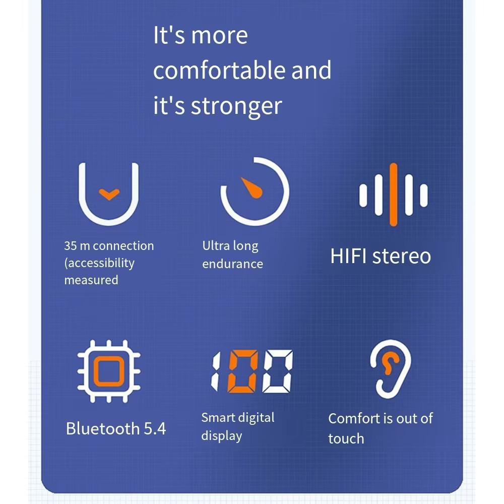 Waterproof Noise Canceling Headset 180° Rotatable Bone Conduction Headphones Single Ear Use