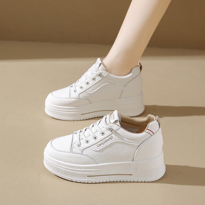 Fashionable and versatile women's casual sneakers--Soft elastic breathable thick sole heightened arch support not tired feet comfortable shoes