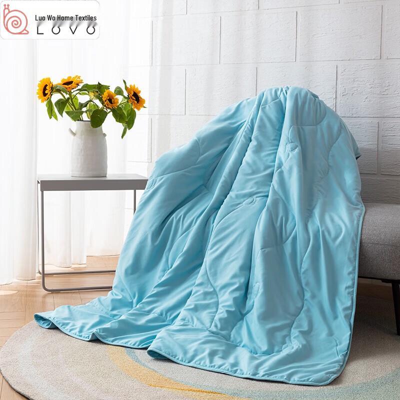 

LOVO Blue Reverie Washable Tussah Silk Blend Quilt