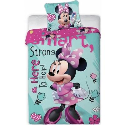 Bedding Set - Disney - Minnie - Duvet Cover 140x200 Cm - Pillowcase 63x63 Cm - Microfiber