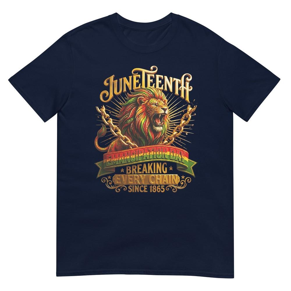 Juneteenth Breaking Every Chain Since 1865 Black Freedom Unisex Tshirt S