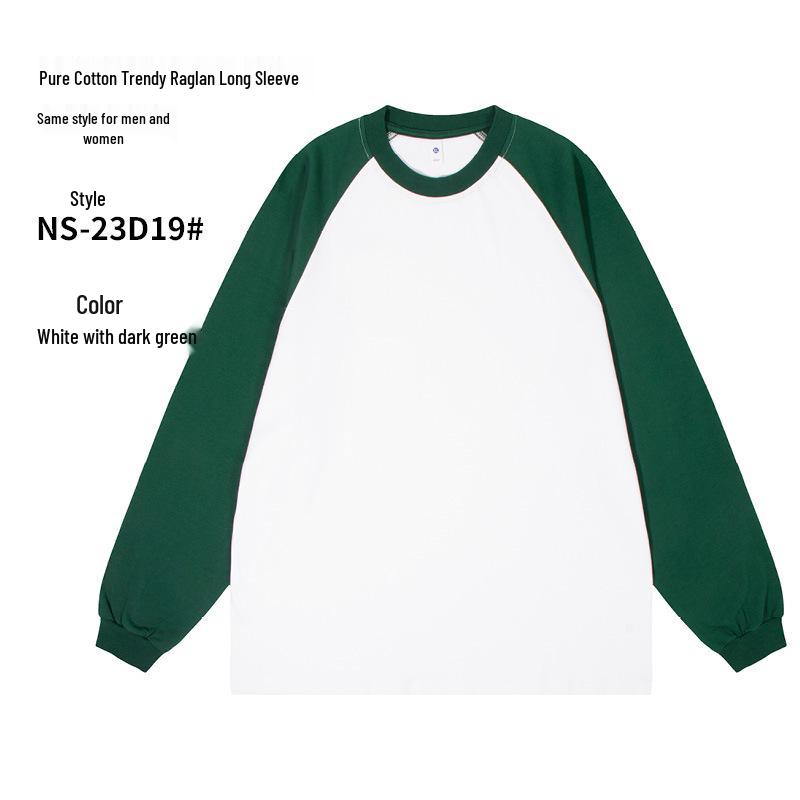 Pure Cotton Long Sleeve Staff Uniform Sweatshirt for School and Catering Services