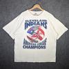 Vintage Cleveland Indians Shirt Herren XL Weiß 90er 1995 Baseball MLB Sport USA