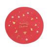 Christmas Decorat, European Minimalist, Woven Decorative Mat, Circular Insulation Mat, Table Mat, Home Living Room Hotel Dining Mat, Western Food Mat