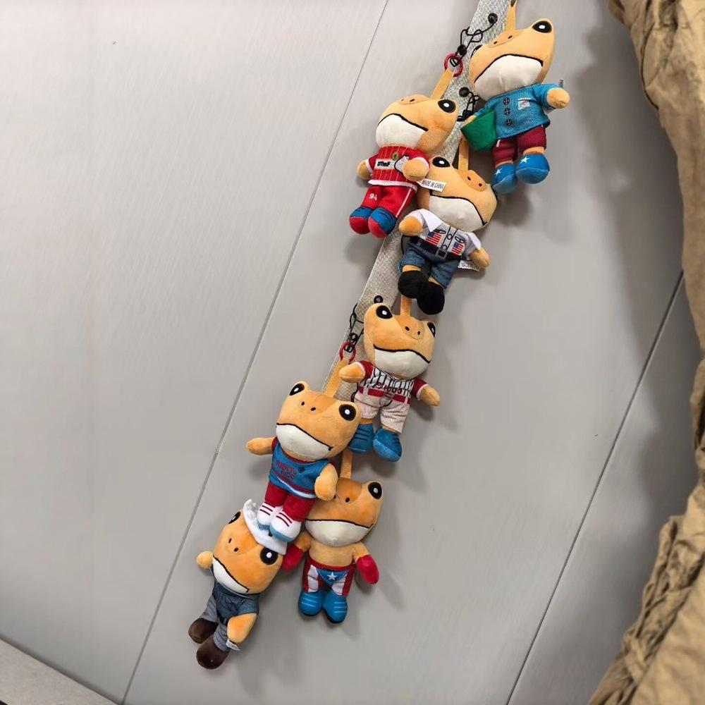 Non-Toxic New Puerto Rico Frog Series Plush Toys Bad Rabbit El Sapo Concho Plush Toys Bag Accessories Rare Collection Gifts Birthday Gift