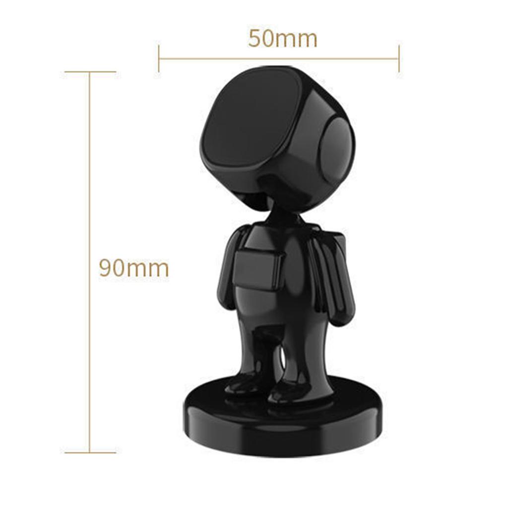 Magnetic Phone Holder for Car Astronaut Shaped Strong Magnetic Attraction 360 Degree Rotating Car