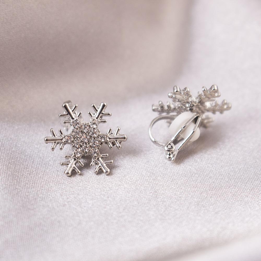 Versatile Light Luxury Ear Clips Without Pierced Ears Daily High-end Triangular Ear Clips Versatile Women's Earrings