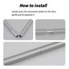 1Set Extendable Tarps Support Whole Weather Camping Poles Segments Tent for Outdoor Shelters