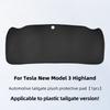 For Tesla Model Y Juniper Model 3 Highland Trunk Tailgate Protection Pad Rear Trunk Door Leather Anti Fouling Protection Pad