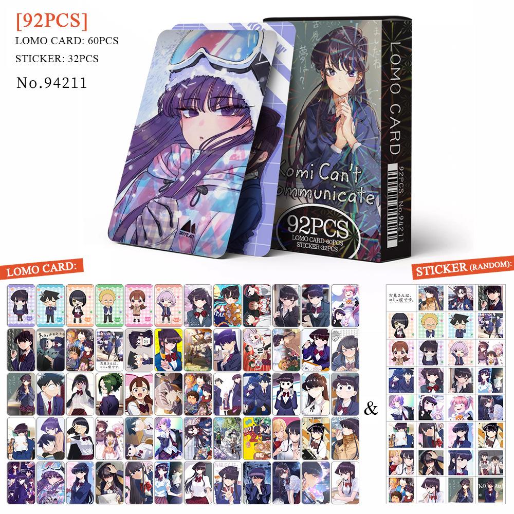 

92PCS KCC Anime Collection Card Greeting LOMO Cards Cute Collectible Fans Gifts