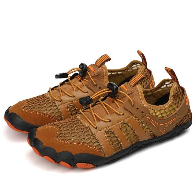 Letnie Outdoorowe Szybkoschnące Buty Plażowe do Wody Męskie Antypoślizgowe Wygodne Skarpety Buty Elastyczne Buty do Wędrówek Trekkingowych Unisex