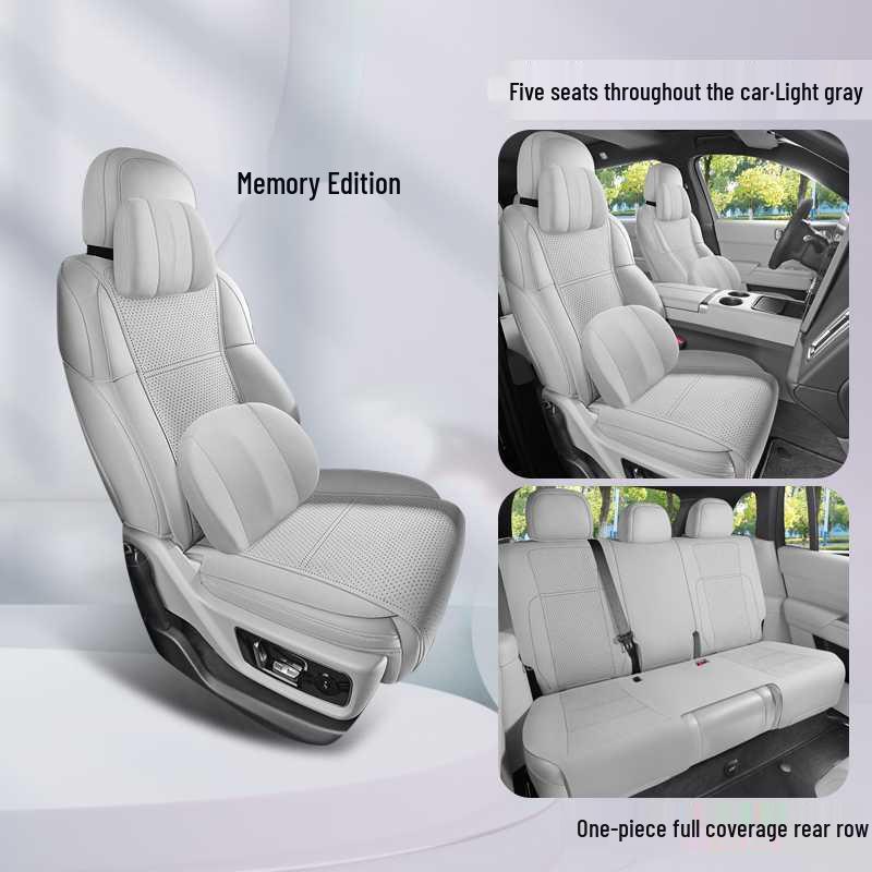 Ideal L7 Universal Suede Car Seat Cushion for Five-Seater - Four Seasons Half Surround Saddle Pad