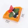 Slow Rebound Waffle Bread Squeeze Toy Food Shape Sensory Fidget Toy  Kids Adults
