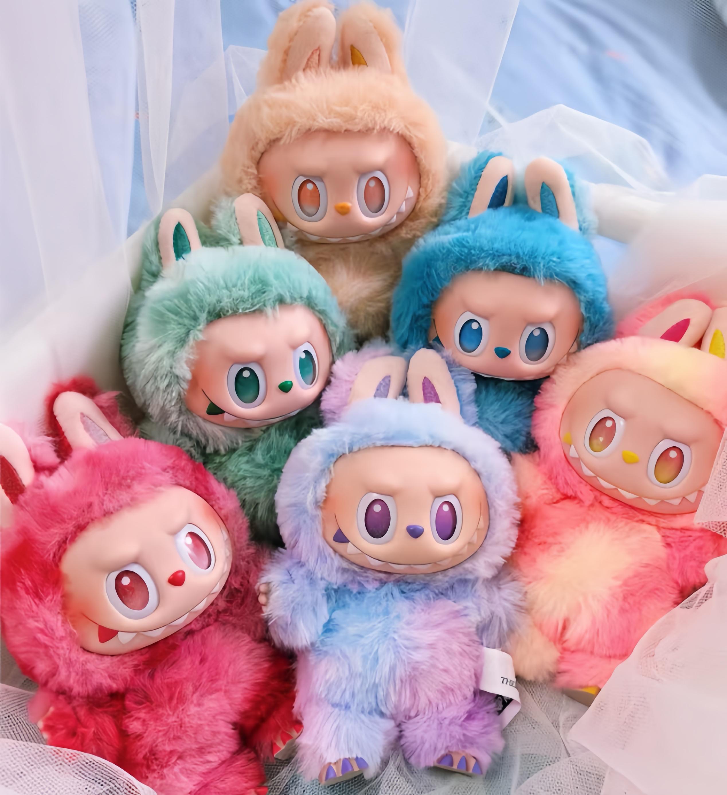 

POP MART Labubu 3.0 Серия «Вечеринка на передовой» Фигурка-сюрприз – Трендовая коллекционная игрушка (6 Случайная коробка или Одиночная коробка) Confirmed-Love