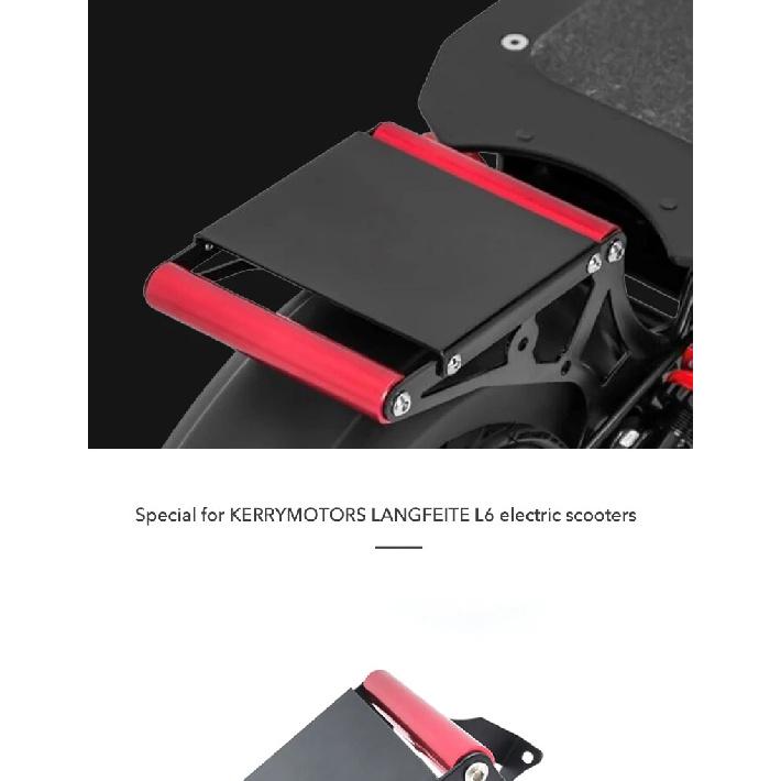 Electric Scooters Rear Foot Rest Rear Bracket For LAOTIE L6 LANGFEITE L6 Scooters Parts and Accessories
