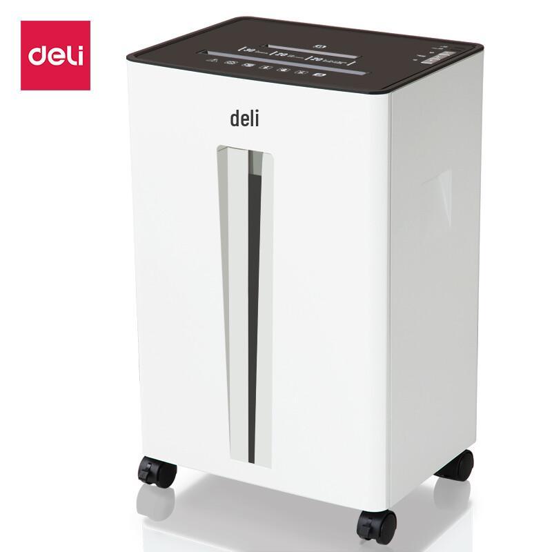 

Deli 9918 Level 4 Cross-Cut Shredder (20-Sheet, 30L) CN plug (adapter included)