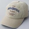 Avirex Military USNA Logo Cotton American Casual Summer Baseball Size 070 Men's Low-Profile Cap, Embroidered, Style, Cap, Beige,