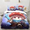 3D Print Anime Game Legend Of Mushroom Pattern Duvet Cover Sets Comforter Bed Linen Gift Twin Queen King Size Romantic Home Gift
