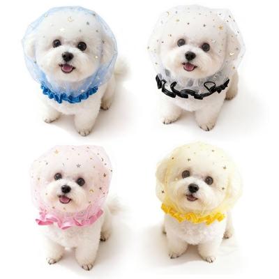 Fashionable Pet Head Cover Design To Restrict Licking And Biting Habits During Walks Or Travel Head Protectors