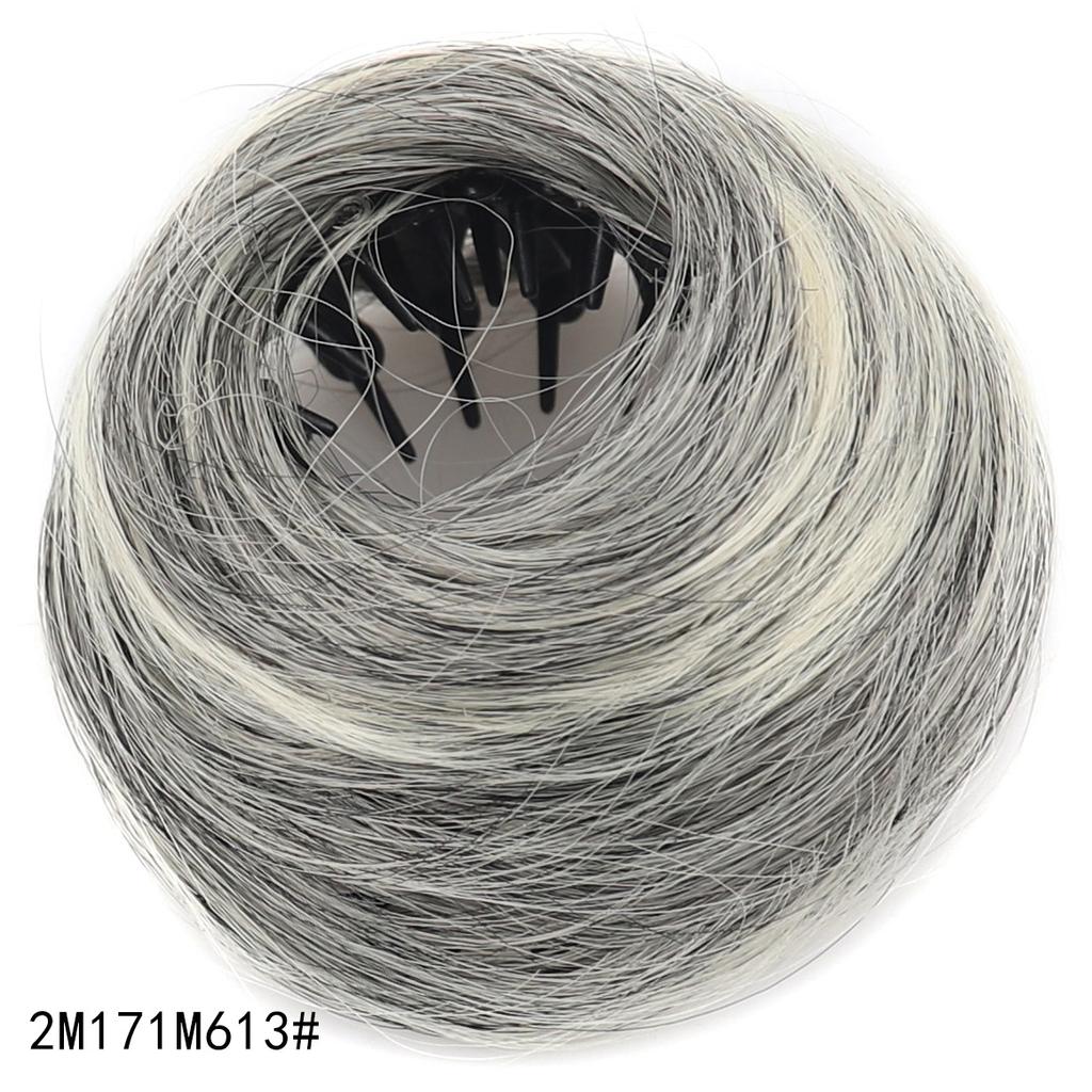 Chignon en forme de nid d'oiseau pour cheveux, Outil de coiffage, Chignon en forme de bouton de fleur, Augmente naturellement le volume des cheveux, Accessoire pour cheveux, Pince à griffes, Élastique à cheveux