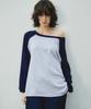CITTA Number 23 Raglan Off-Shoulder T-Shirt_Ctt3002(Sky Blue)