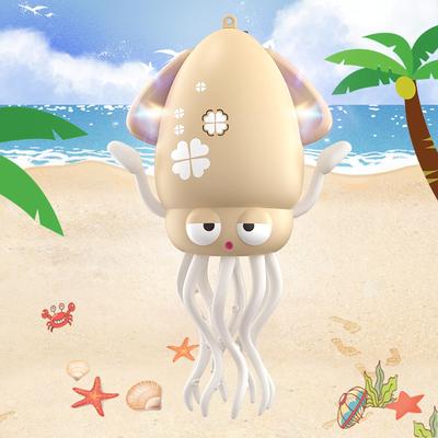 Dancing Octopus Squid Moving Electric Toy with LED Lights and Robot for Equipped with Obstacle Avoidance Dancing Educational Gift Toy, Music, Kids,