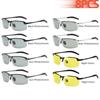 KKJOY Photochromic Polarized Sunglasses UV400 - Day Night Vision Driving Fishing Chameleon Eyewear