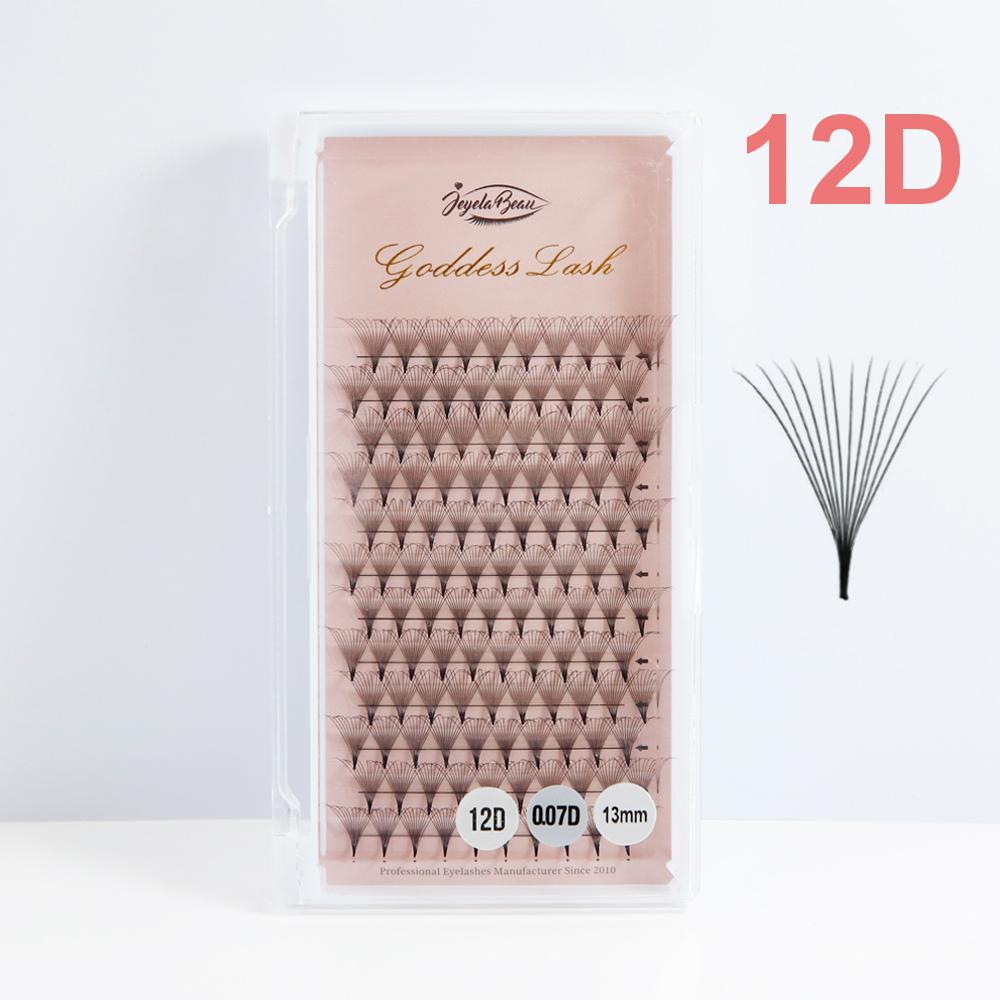 Goddess Point Premade Volume Fans 5D/6D/10D/12D/16D/20D/24D MIX Individual Lashes Russian Volume Fan Eyelash Extension Faux Mink
