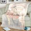 Warm Soft Jujutsu Kaisen Print Blanket Flannel for Bedrooms, Sofas, Beds, Chairs, Picnics, Travel