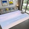 Sea Print Carpet for Living Room Large Waves Beach Kids Room Rug Blue Kitchen Mat Floor Carpet Modern Entrance Mat Bathroom Rug