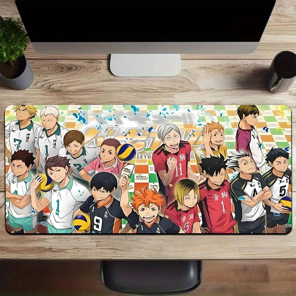 pc Haikyuu Large Mouse Pad computer mat Desk Mat keyboard mat Office Gaming Table Mat