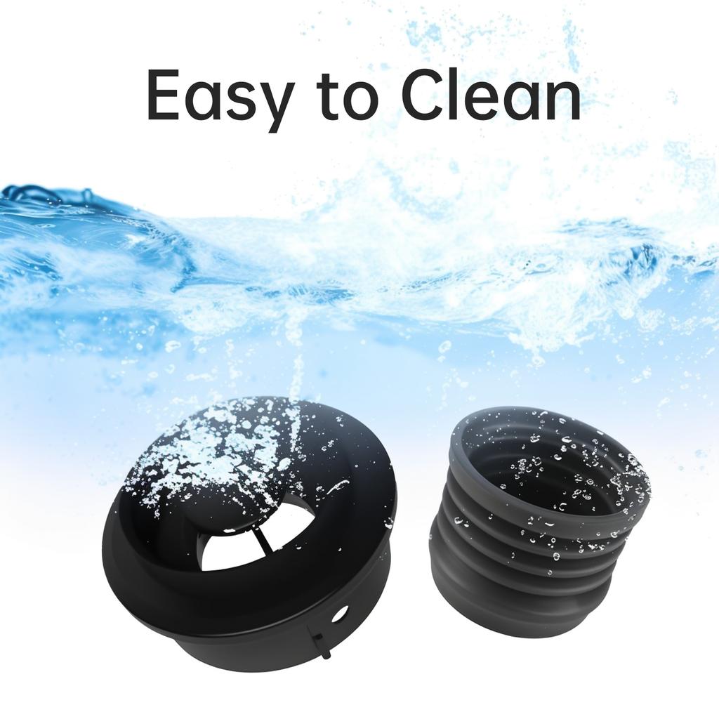 Baratza Encore Opakovaně použitelný násypník pro jednu dávku Černý mlýnek na kávu Čisticí nástroj Příslušenství Omezte odpad Udržujte čerstvost