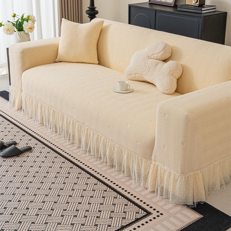 All Inclusive Sofa Cover Universal Cover Suitable for All Seasons  Living Room Leather Sofa Fabric Cover  Protective Cover To Prevent Cat Scratches