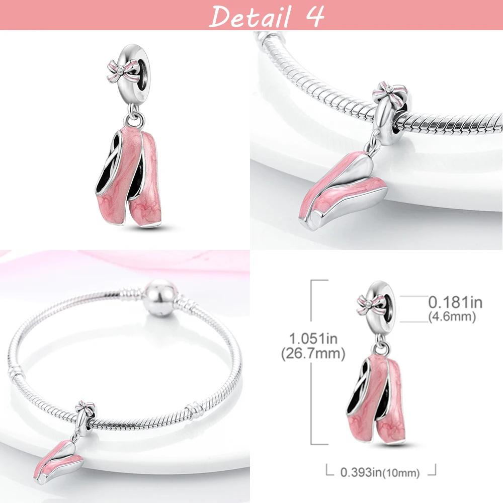 Copper Plated Roller Skates Wings Dangle Charm Fit Bangle Bracelet Beads Color Enamel Pendant Women Jewelry Making
