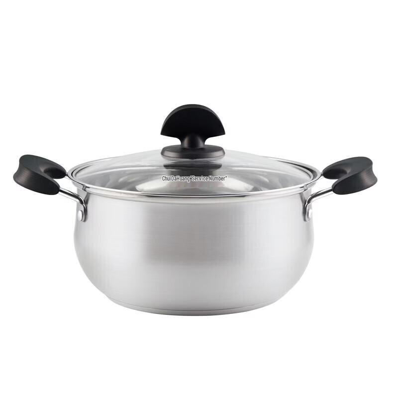 COOKER KING Arc 304 Stainless Steel Soup Pot with Lid