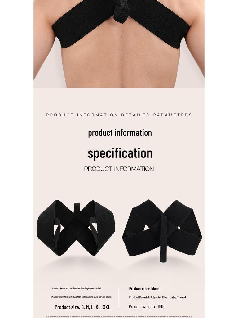 Schulterkorrektur- & Trainingsgurt für Haltung & Bankdrückunterstützung