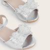 2025 New Girl's Bowknot High Heel Sandals - Princess Style for Outdoor Wear